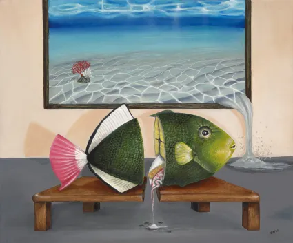 Pink Tailed Trigger Fish Zerrin Atakan